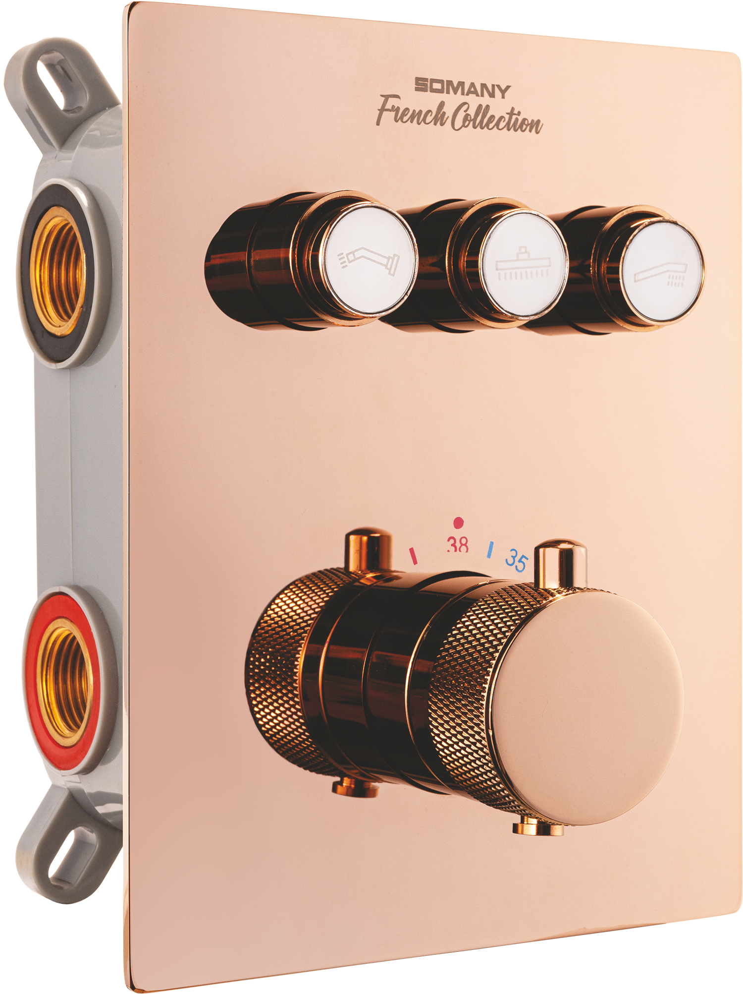 3 Way Thermostatic Diverter